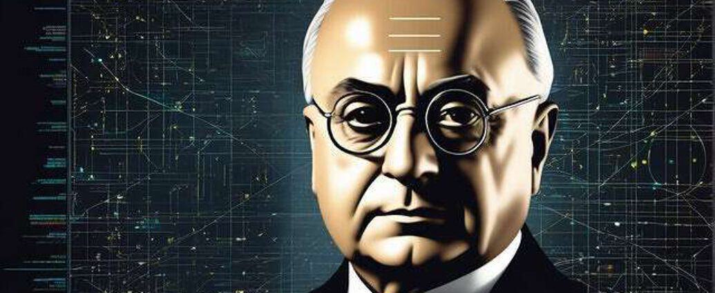 A Face Of Alfred Adler In A World Of Cosmos And Quantum Physics Everywhere You See Atoms And Cond
