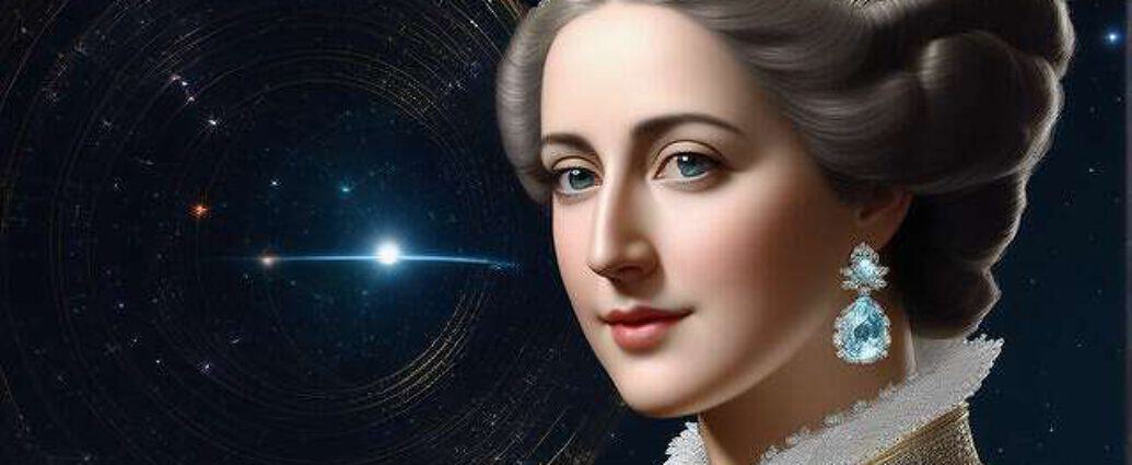 A Face Of Catharina Elisabeth Goethe In A World Of Cosmos And Quantum Physics Everywhere You See At