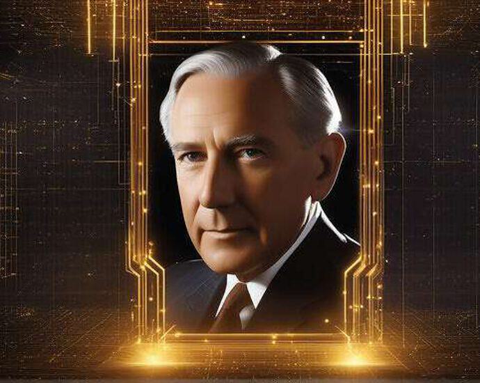 A Face Of Charles M Schwab A World Of Cosmos And Quantum Physics Everywhere You See Atoms And Con (1)