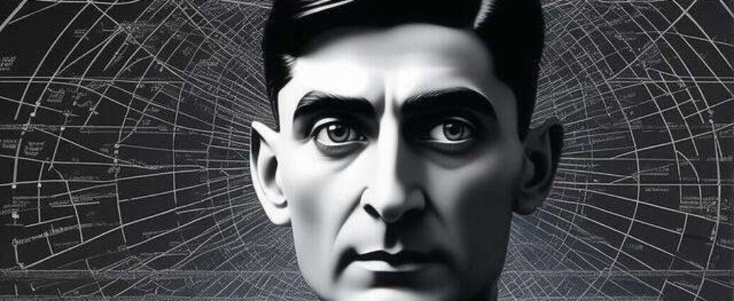 A Face Of Franz Kafka A World Of Cosmos And Quantum Physics Everywhere You See Atoms And Conductor