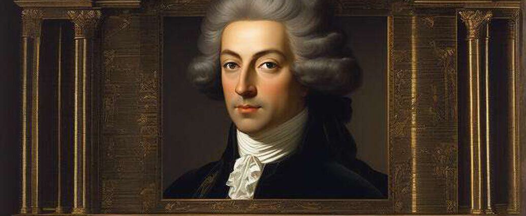 A Face Of Gabriel De Riqueti Comte De Mirabeau In A World Of Cosmos And Quantum Physics Everywher