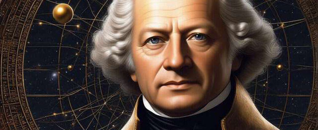A Face Of Gotthold Ephraim Lessing In A World Of Cosmos And Quantum Physics Everywhere You See Atom