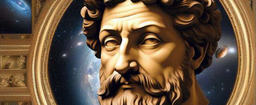 A Face Of Michelangelo In A World Of Cosmos And Quantum Physics Everywhere You See Atoms And Condu