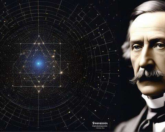 A Face Of Robert Louis Balfour Stevenson A World Of Cosmos And Quantum Physics Everywhere You See