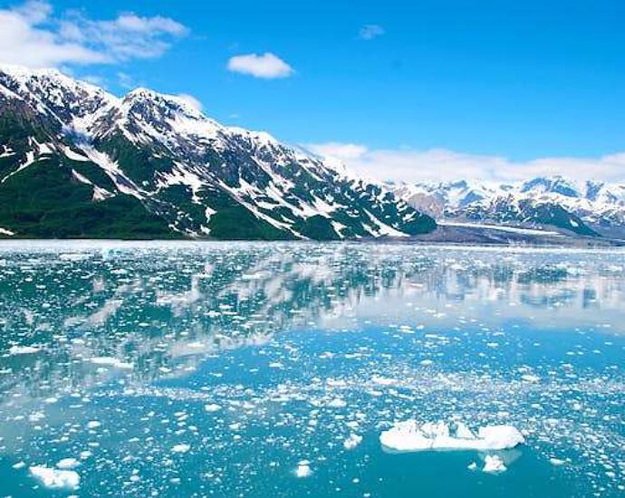 Alaska Glacier Ice Mountains