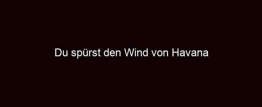 Du Spürst Den Wind Von Havana