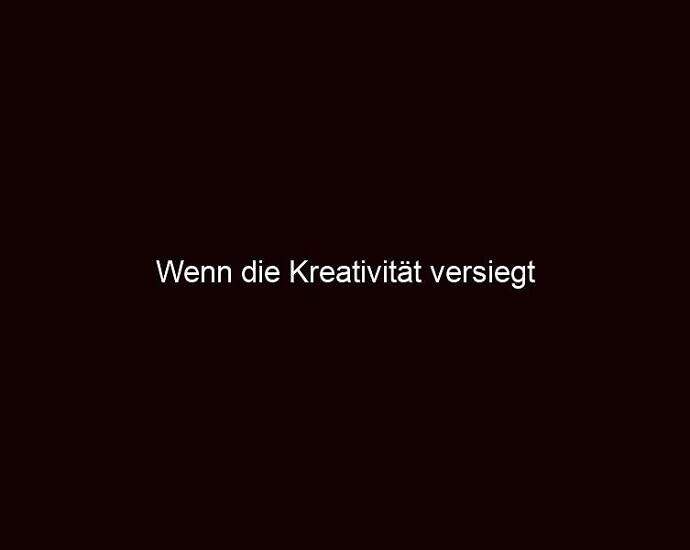 Wenn Die Kreativität Versiegt