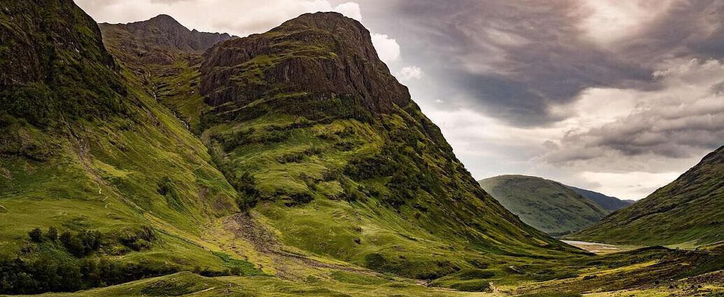 Ein Bild von Schottland in Glen Coe.