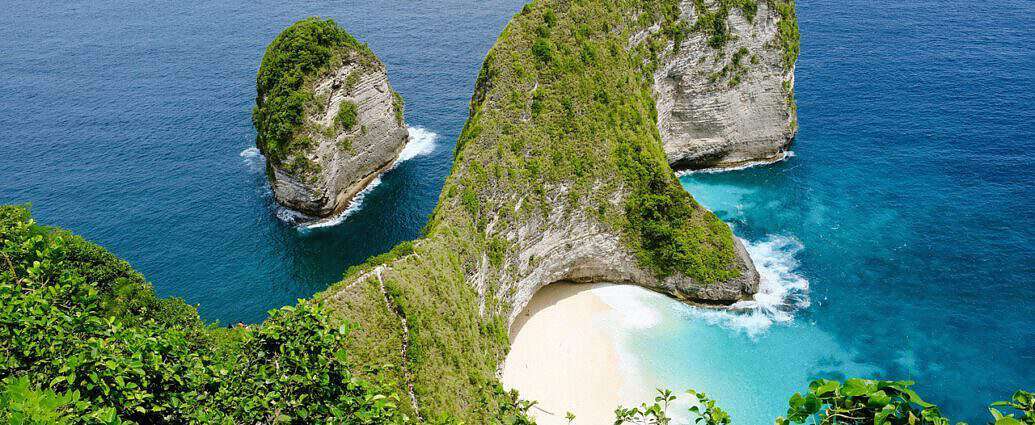 Ein Bild vom Traumstrand auf Bali.
