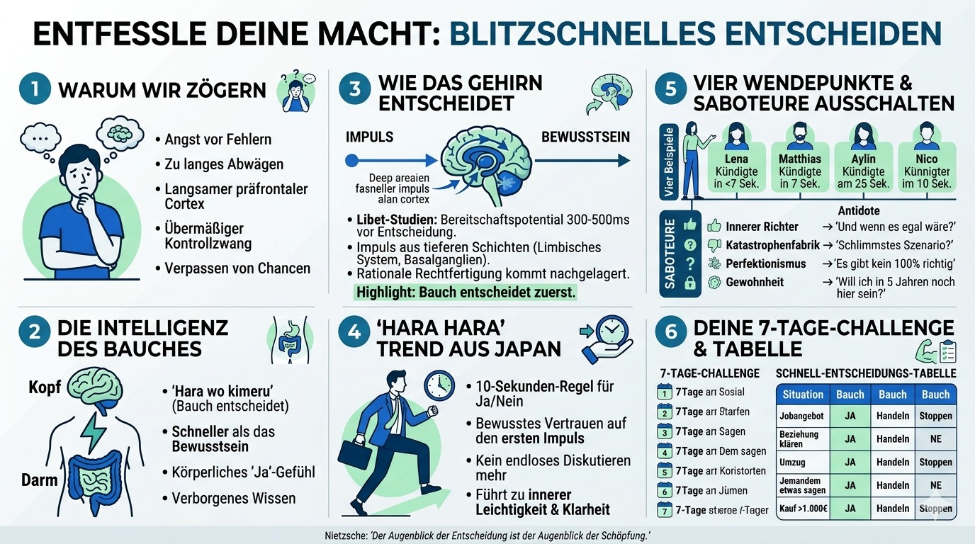 Infografik Entfessle Deine Macht Blitzschnelle Entscheidungen Infografik Entfessle Deine Macht Blitzschnelle Entscheidungen