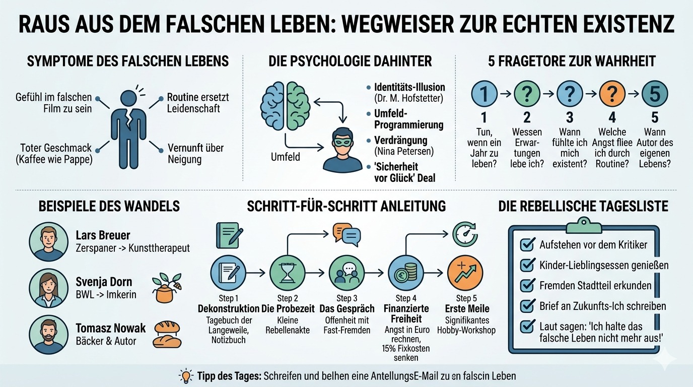 Infografik Der Geschmack von falschem Leben