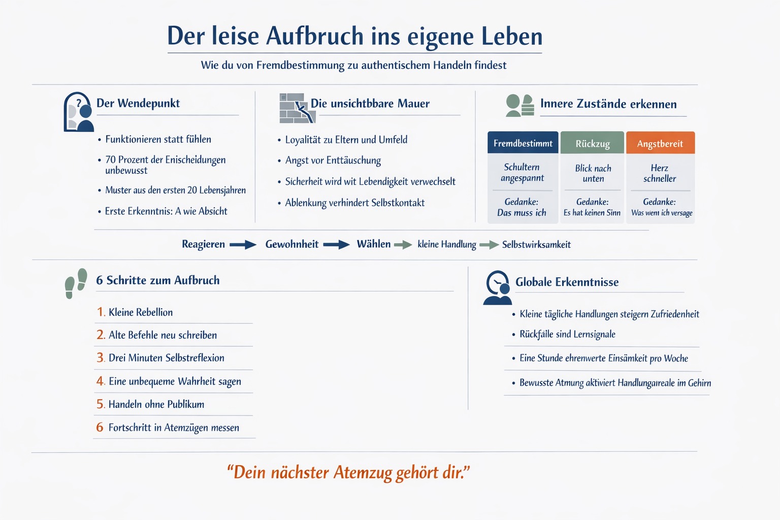 Infografik Der leise Aufbruch ins eigene Leben