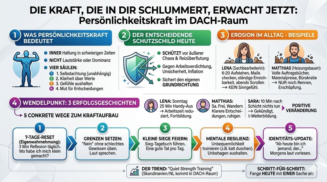 Infografik Die Kraft, die in dir schlummert, erwacht jetzt