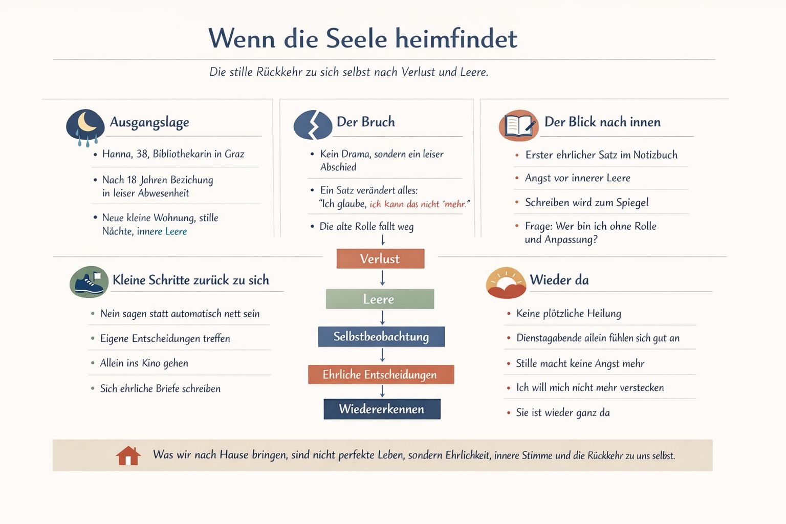 Infografik Die Seele findet heim in stiller Nacht