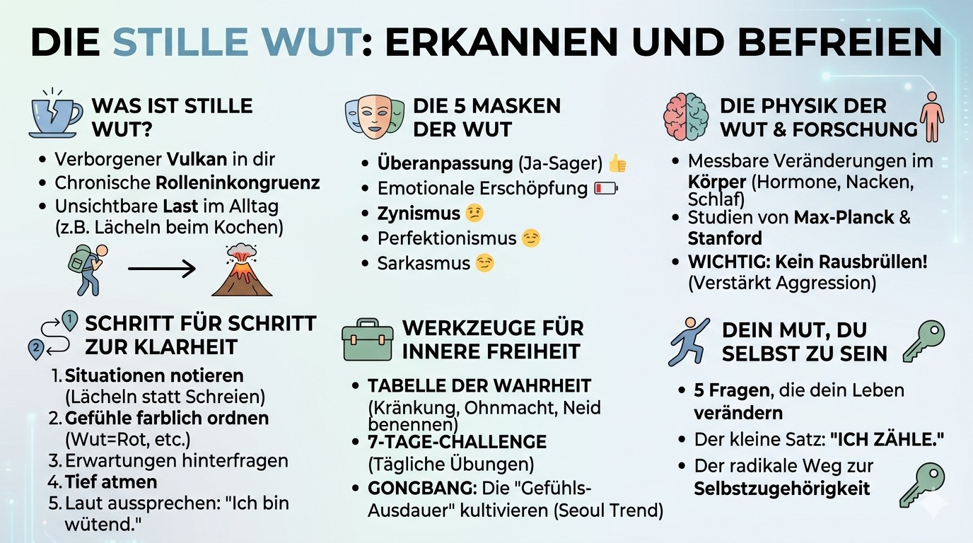 Infografik Die Stille Wut, die du nie zeigst