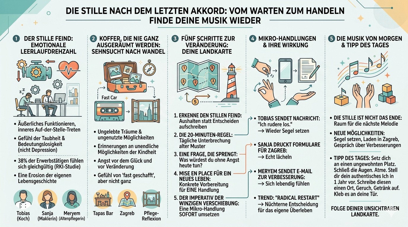 Infografik Die Stille nach dem letzten Akkord
