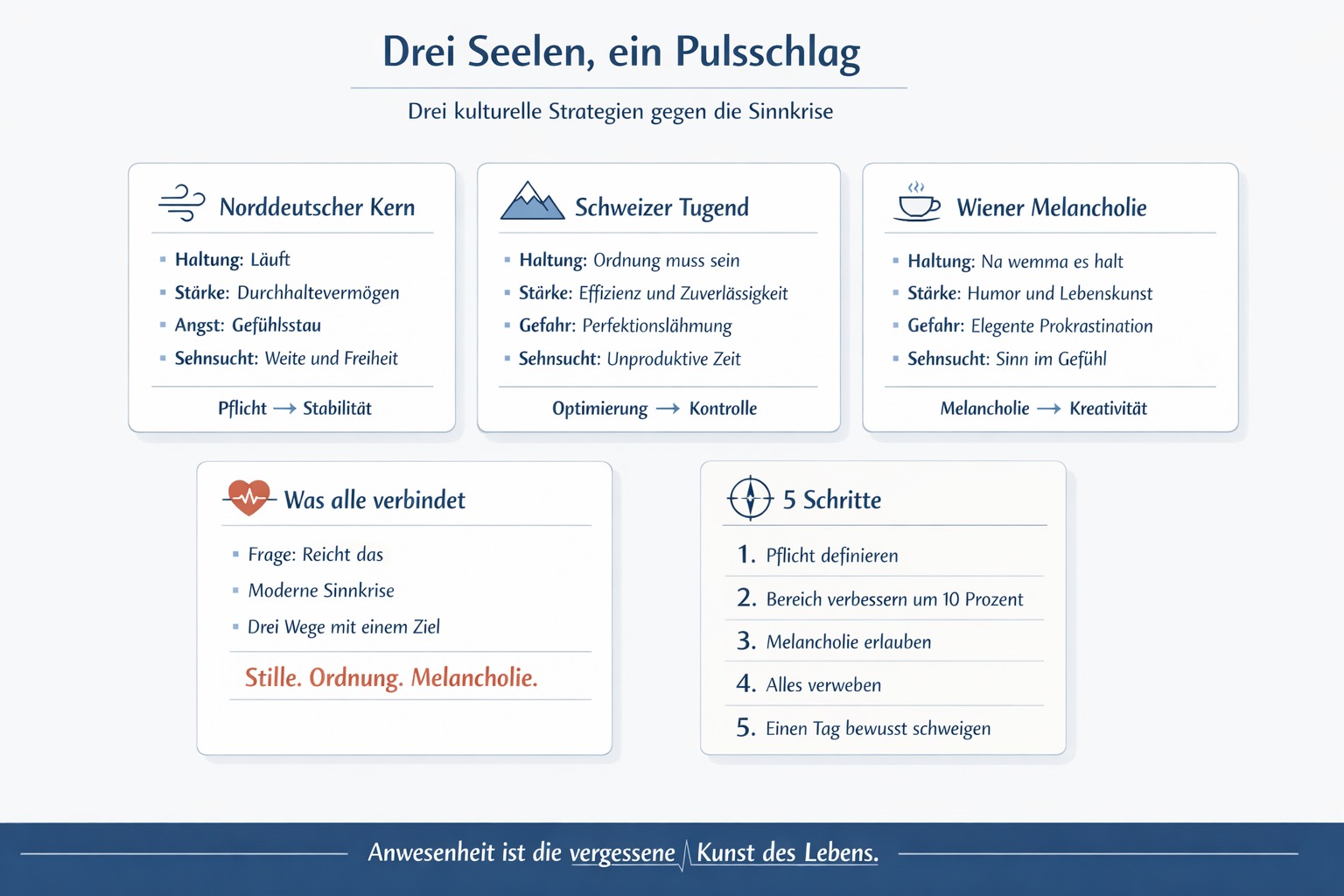 Infografik Drei Seelen, ein Pulsschlag