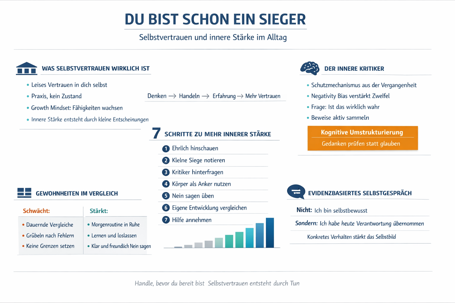 Infografik Du bist schon ein Sieger – merk es dir