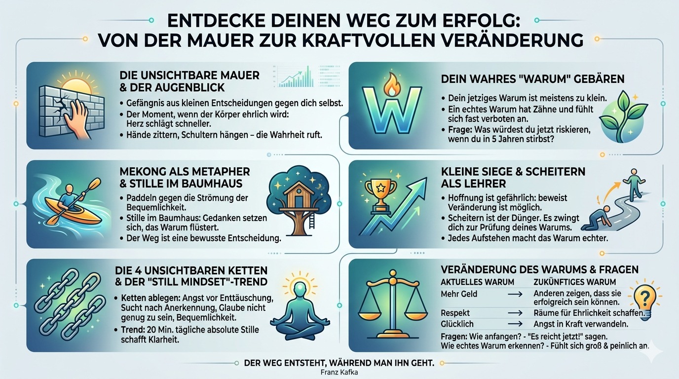 Infografik Entdecke deinen Weg zum Erfolg!