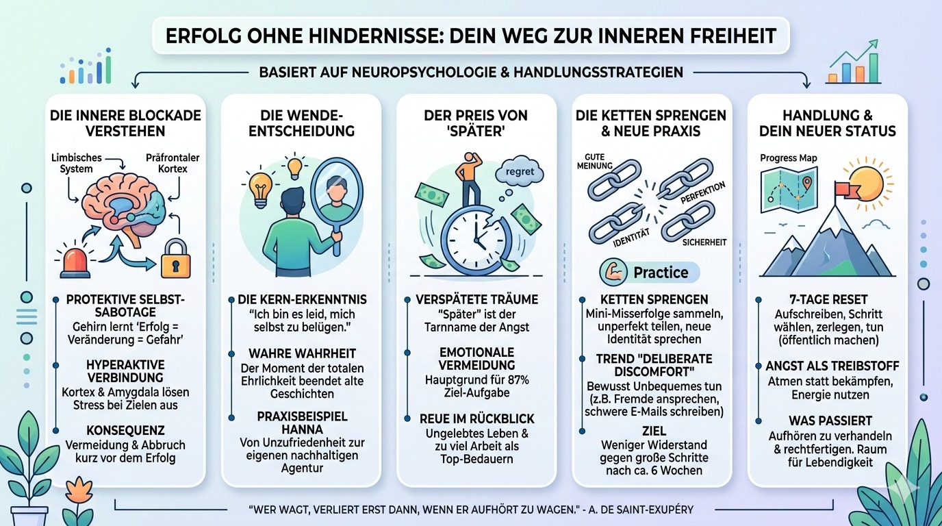Infografik Nichts Steht Mir Im Weg Zum Erfolg