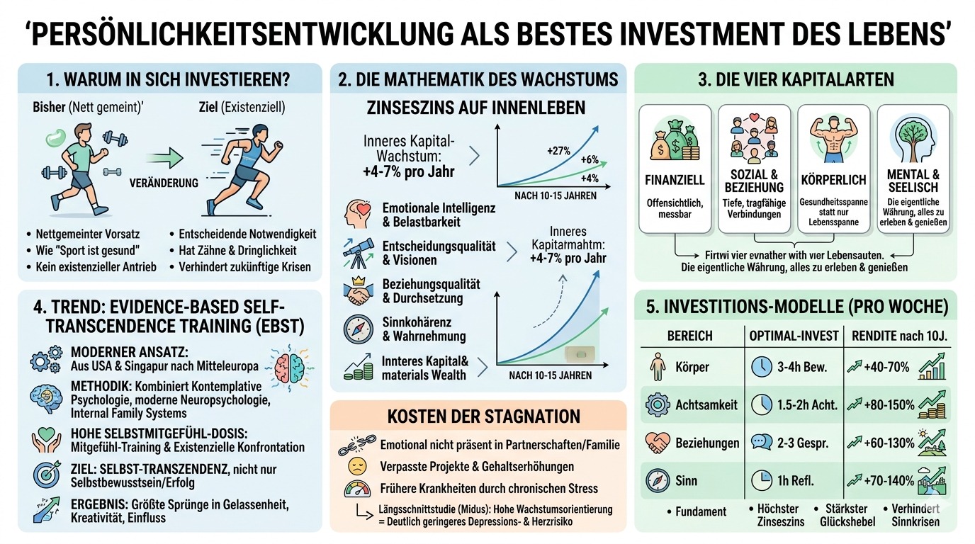 Infografik Persönlichkeitsentwicklung als bestes Investment deines Lebens