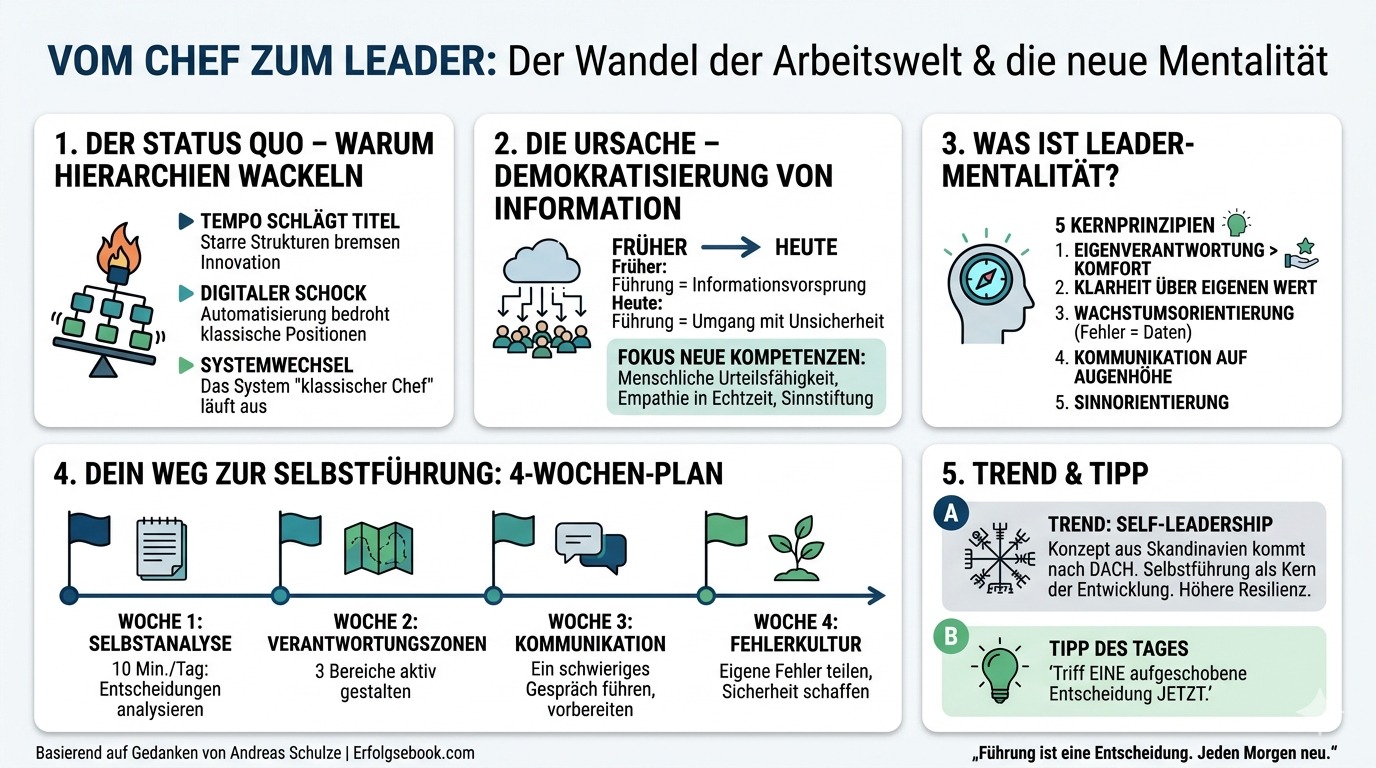 Infografik Sie schneiden Hierarchien durch – wer führt Infografik Sie schneiden Hierarchien durch – wer führt