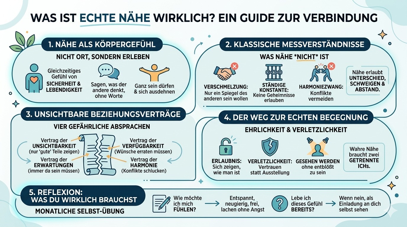 Infografik Wie fühlt sich echte Nähe wirklich an