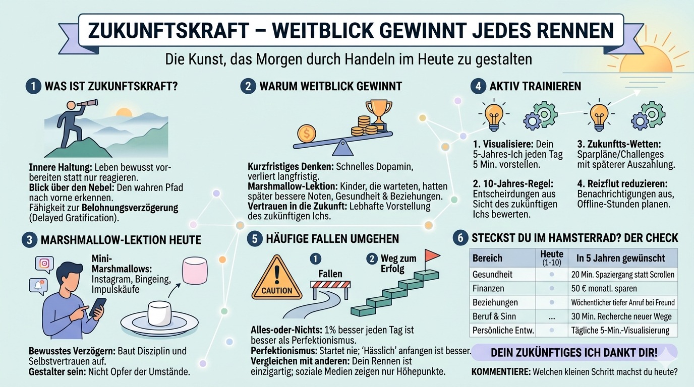 Infografik Zukunftskraft – Weitblick gewinnt jedes Rennen