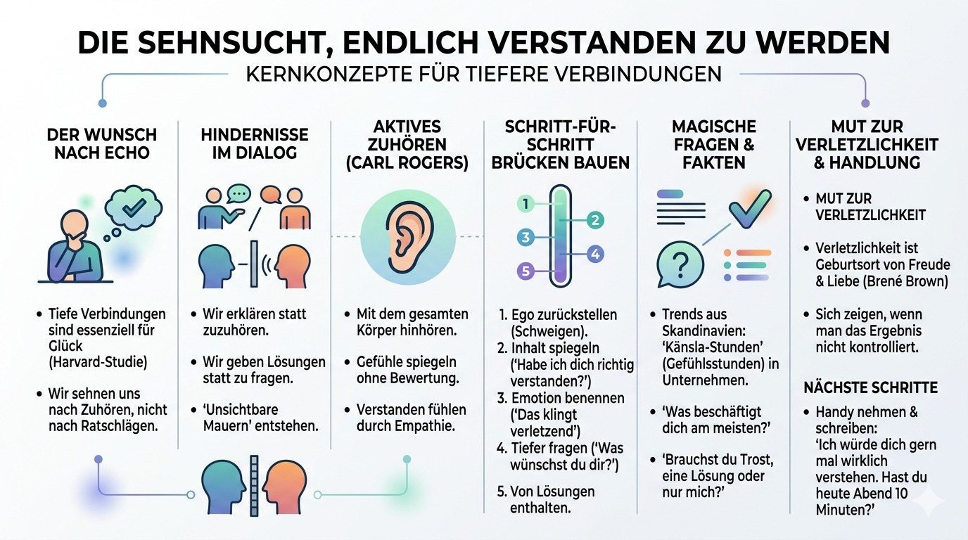 Infografik „Die Sehnsucht, endlich verstanden zu werden“ 
