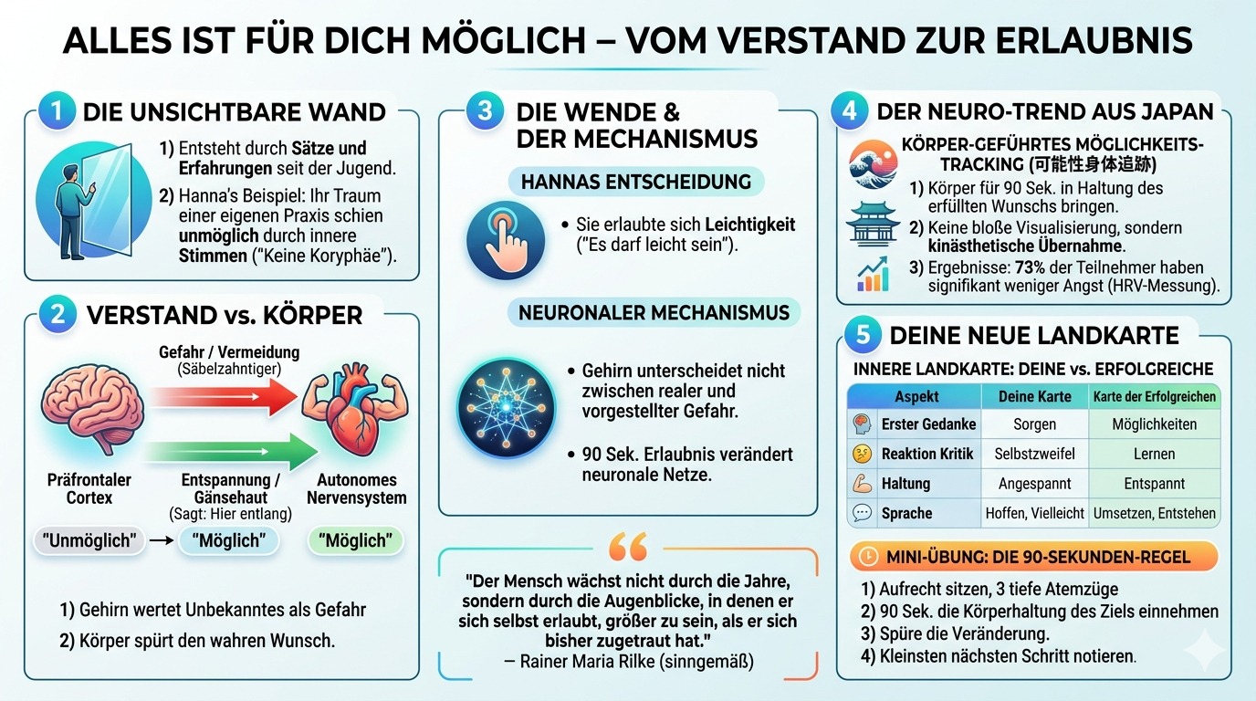 Infografik Alles ist für dich möglich Infografik Alles ist für dich möglich