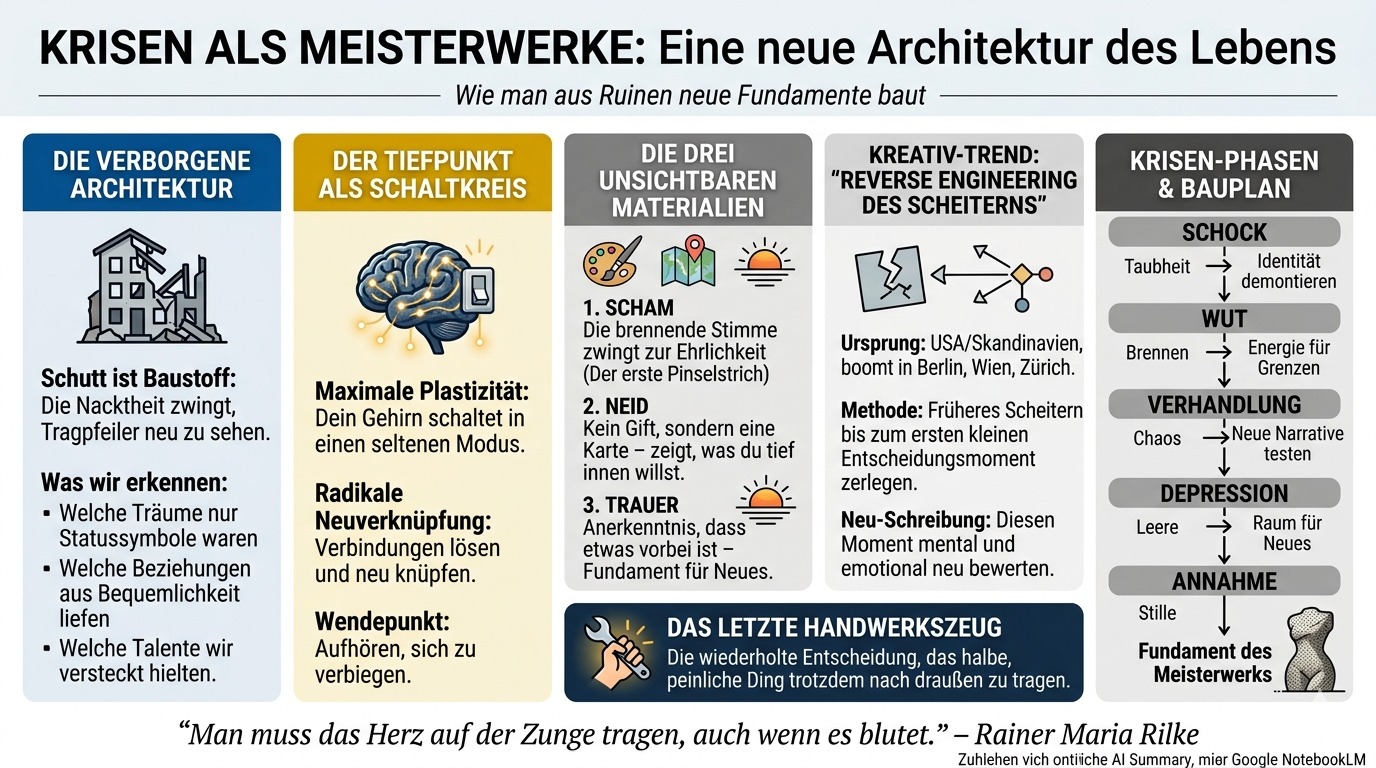 Infografik Aus Krisen Meisterwerke schmieden lernen