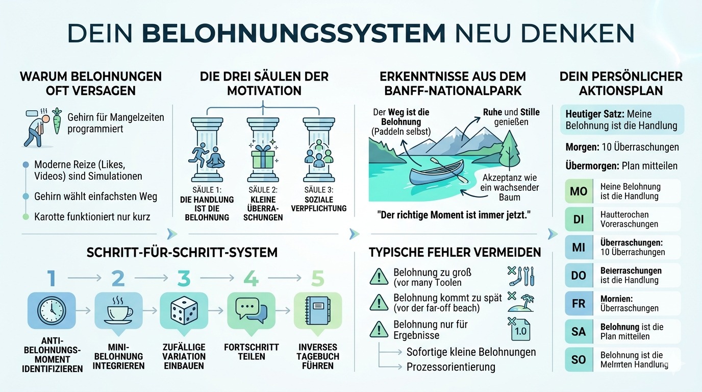 Infografik Dein Belohnungssystem neu denken 