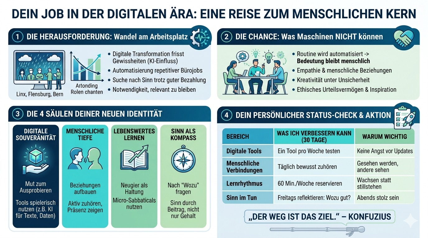 Infografik Dein Job in der digitalen Ära