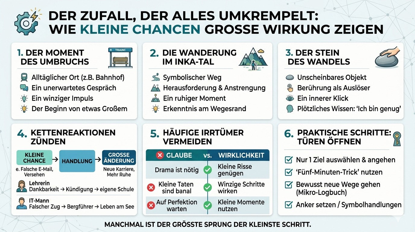 Infografik Der Zufall, der alles umkrempelt Infografik Der Zufall, der alles umkrempelt