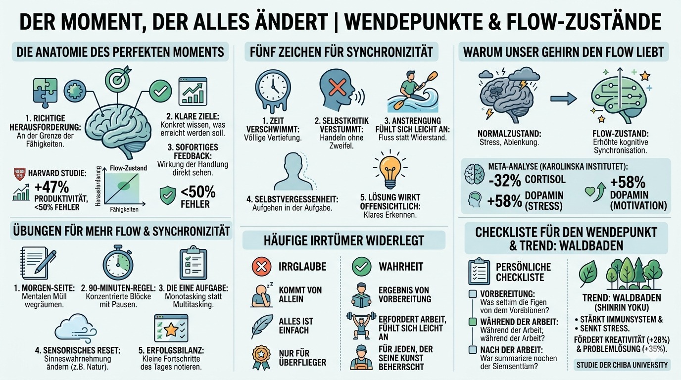 Infografik Der eine Moment, der alles ändert Infografik Der eine Moment, der alles ändert