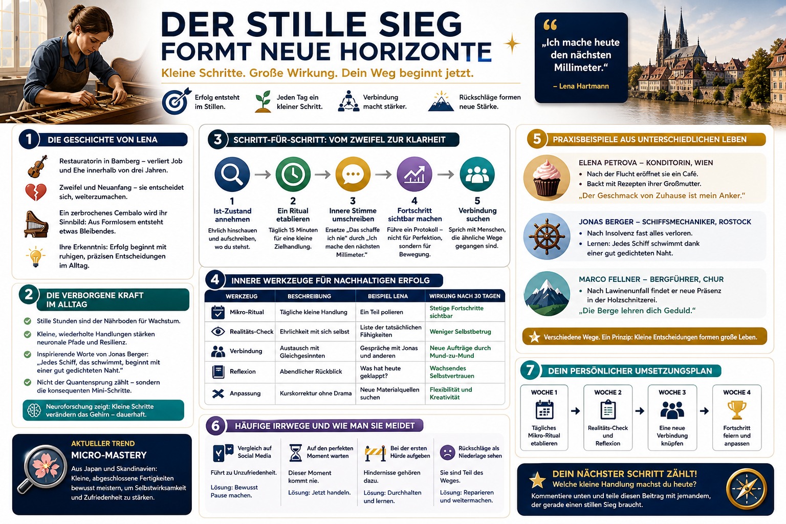 Infografik Der stille Sieg formt neue Horizonte
