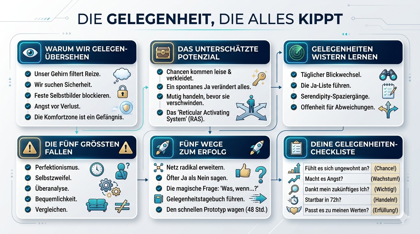 Infografik Die Gelegenheit, die alles kippen lässt
