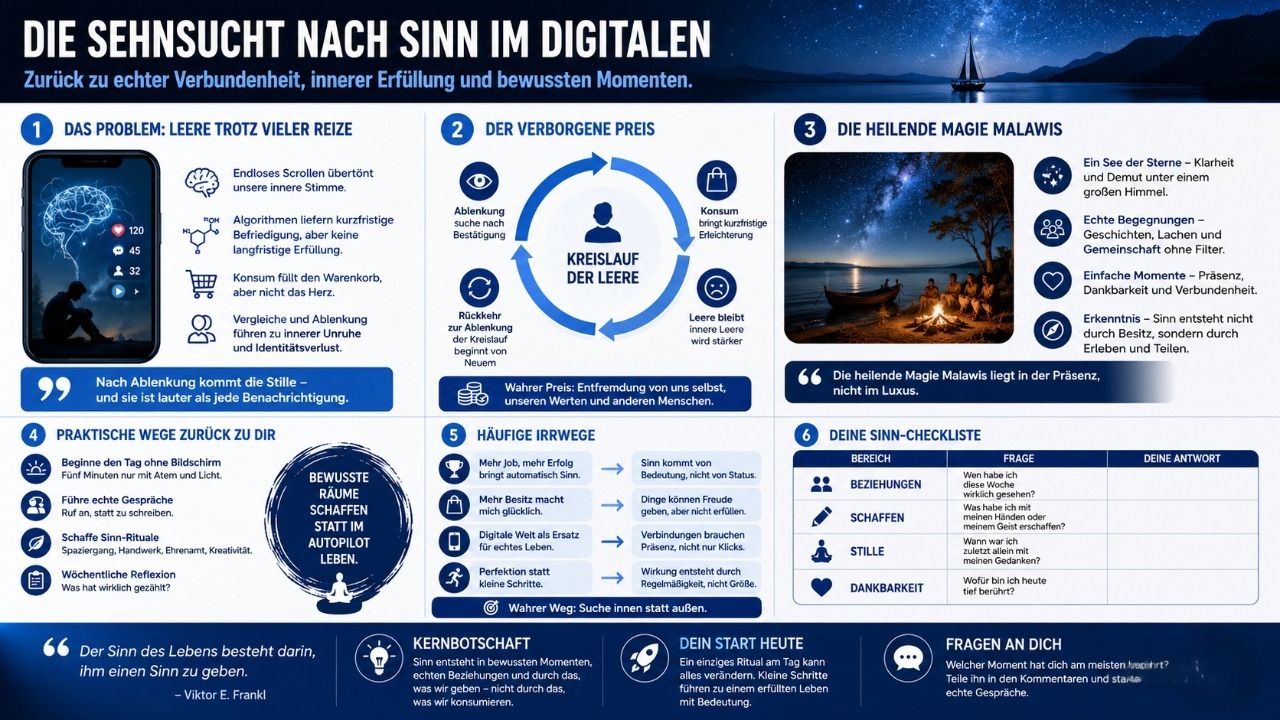 Infografik Die Sehnsucht nach Sinn im Digitalen