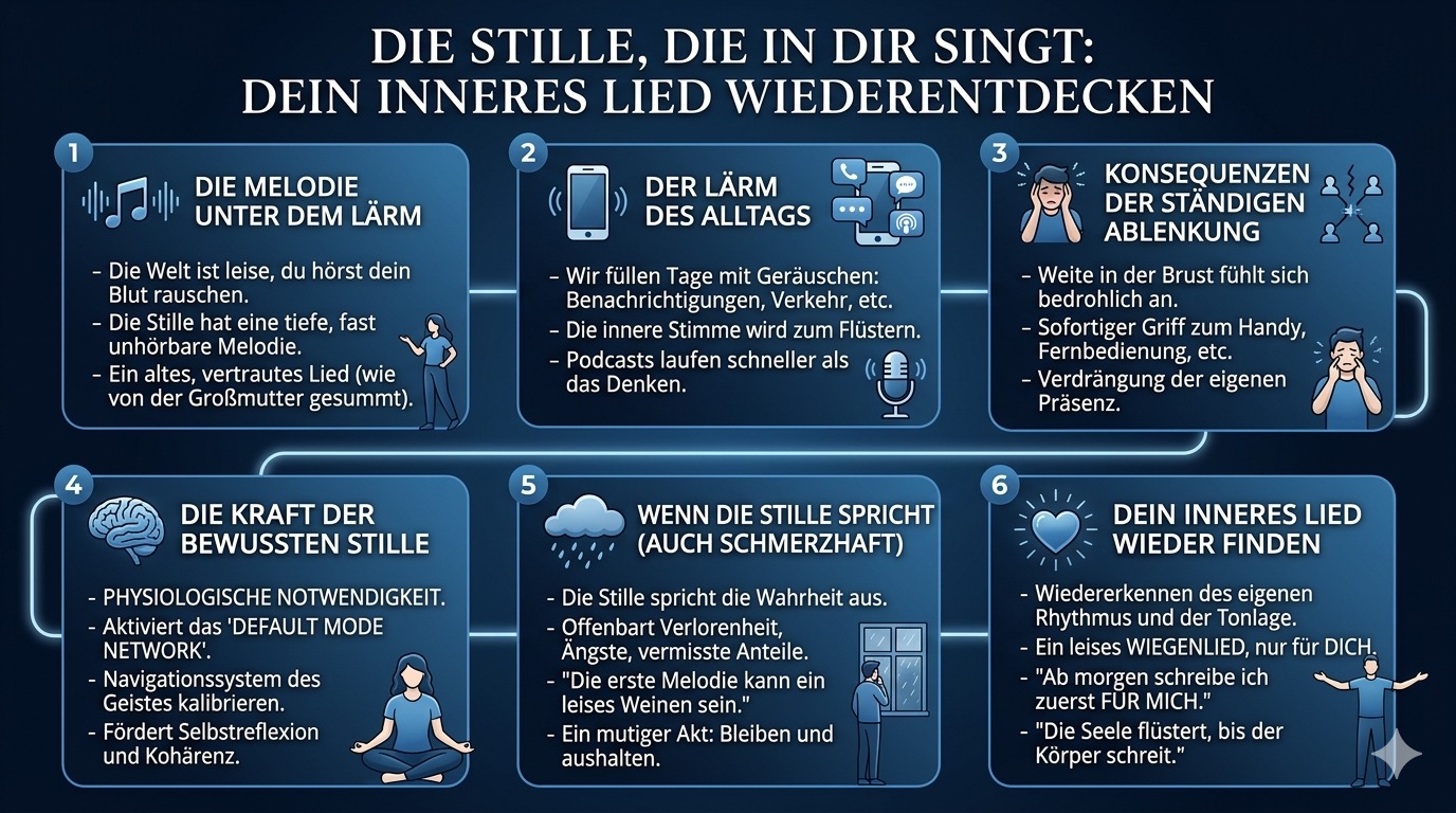 Infografik Die Stille, die in dir singt