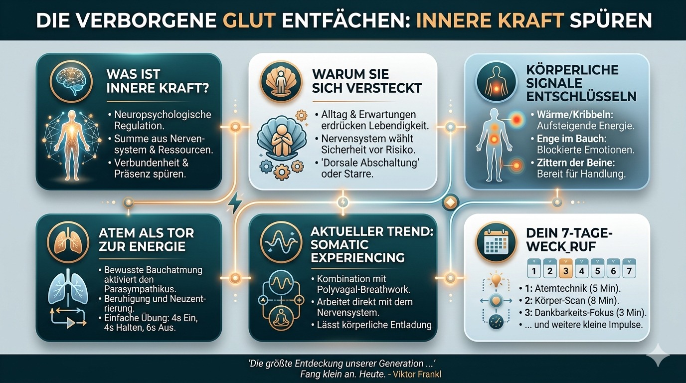 Infografik Die verborgene Glut in dir entfachen