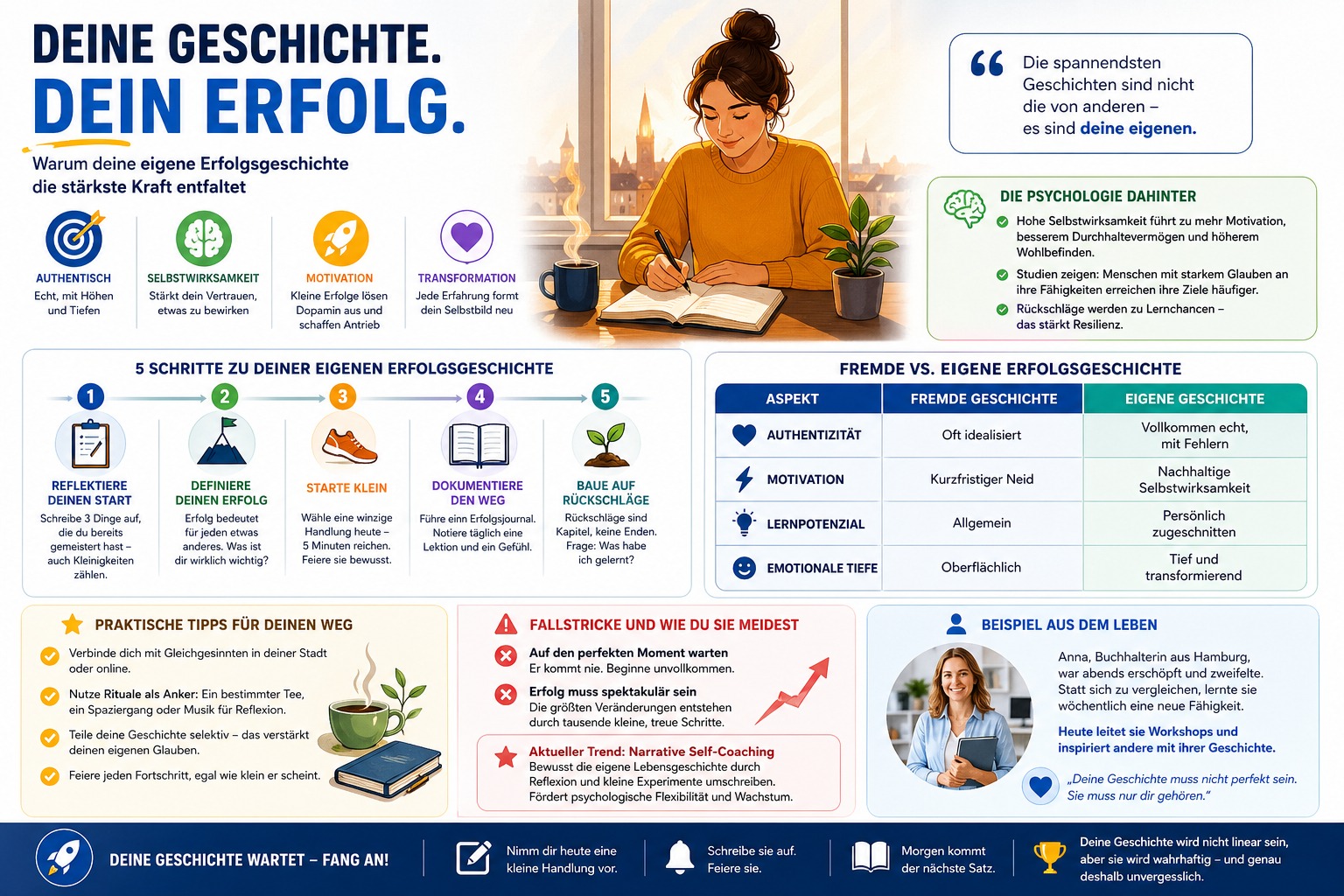 Infografik Eigene Erfolgsgeschichten Dein wahrer Sieg Infografik Eigene Erfolgsgeschichten Dein wahrer Sieg