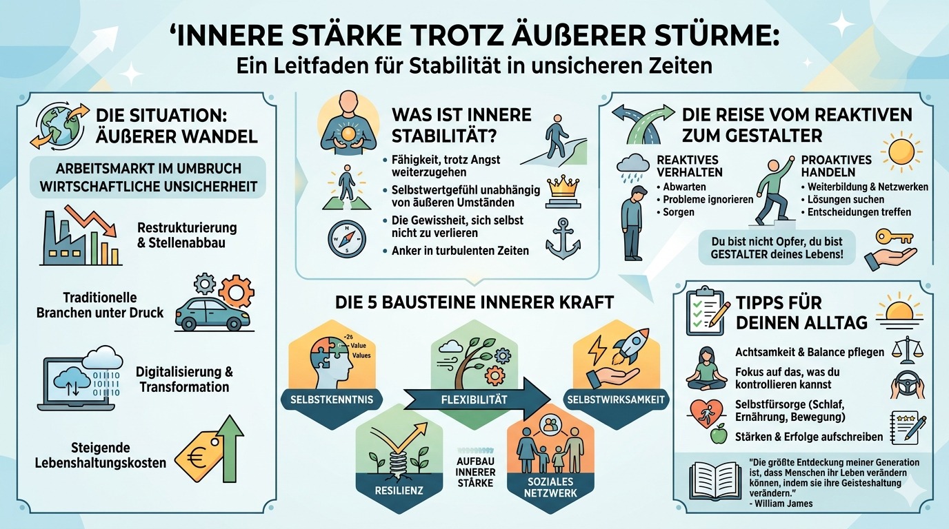 Infografik Innere Stärke trotz äußerer Stürme