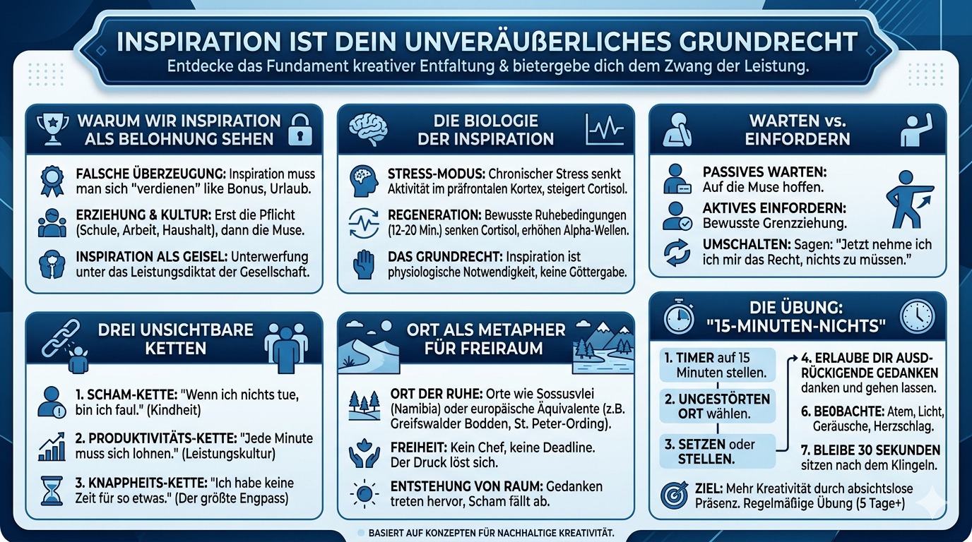 Infografik Inspiration ist dein unveräußerliches Grundrecht Infografik Inspiration ist dein unveräußerliches Grundrecht