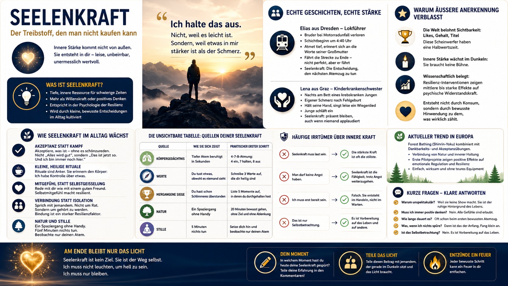 Infografik Seelenkraft – der Treibstoff, den man nicht kaufen kann Infografik Seelenkraft – der Treibstoff, den man nicht kaufen kann