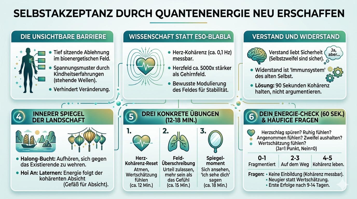 Infografik Selbstakzeptanz durch Quantenenergie neu erschaffen Infografik Selbstakzeptanz durch Quantenenergie neu erschaffen