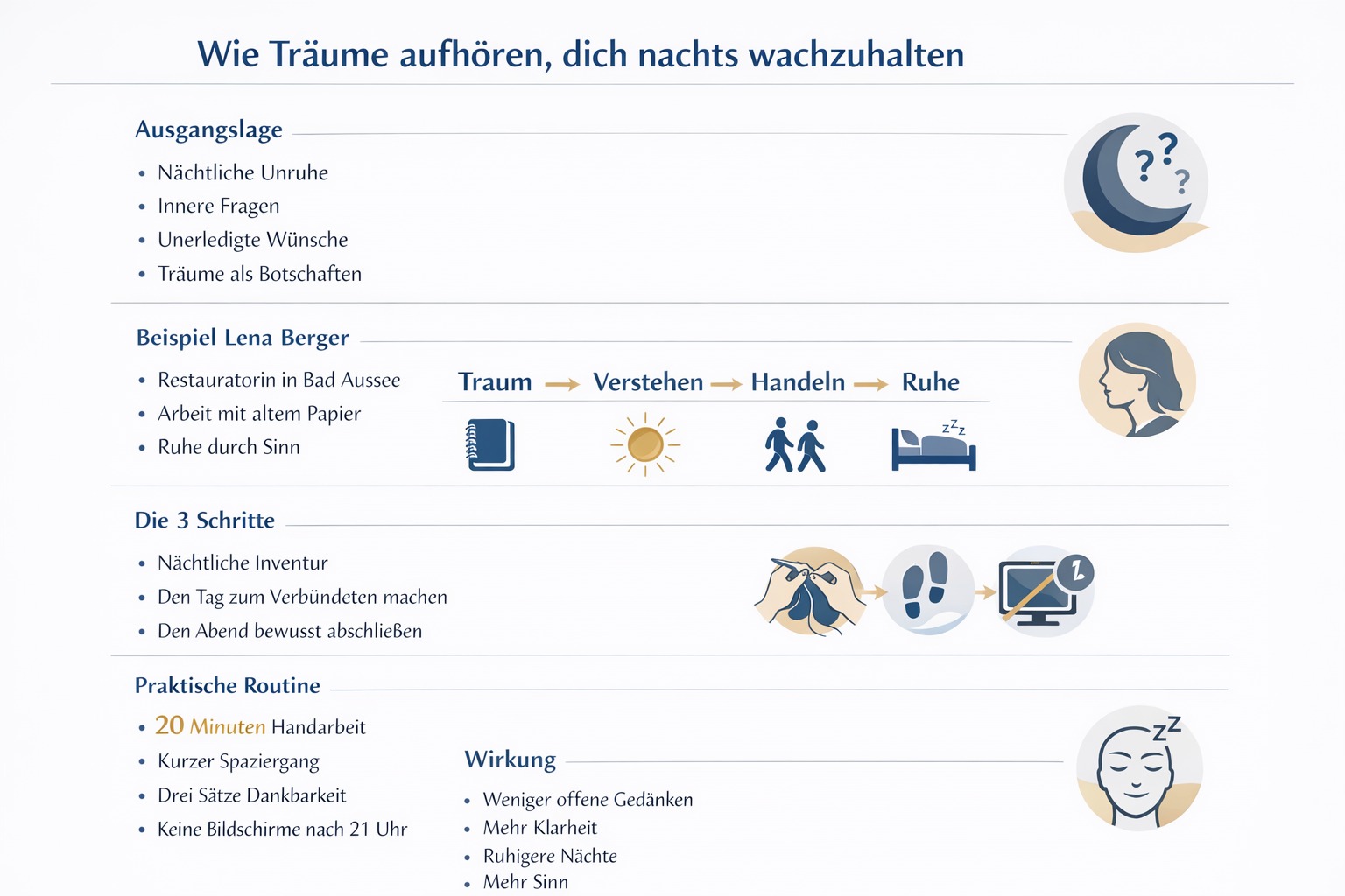 Infografik So hören deine Träume endlich auf, dich nachts wachzuhalten. Infografik So hören deine Träume endlich auf, dich nachts wachzuhalten.
