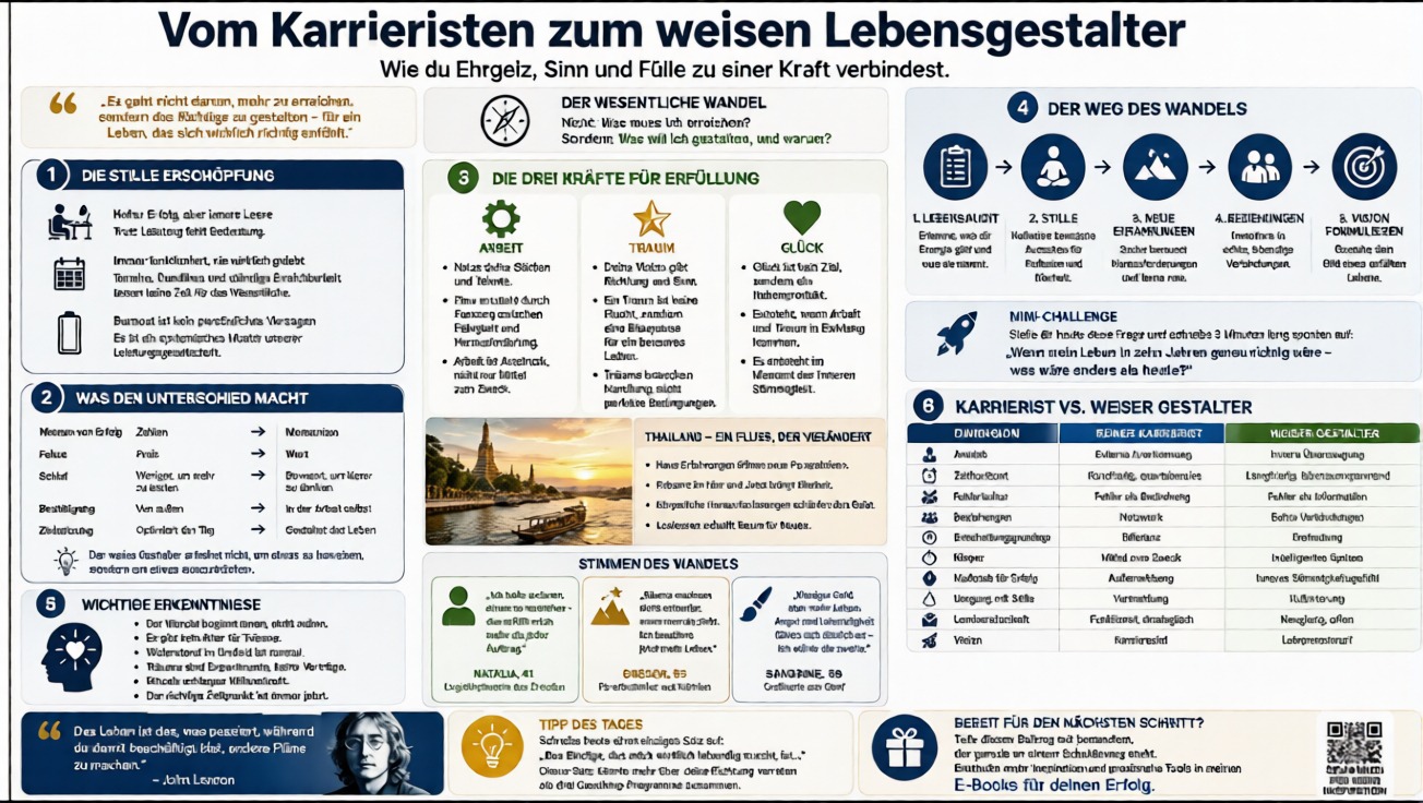 Infografik Vom Karrieristen zum weisen Lebensgestalter ezremove Infografik Vom Karrieristen zum weisen Lebensgestalter ezremove