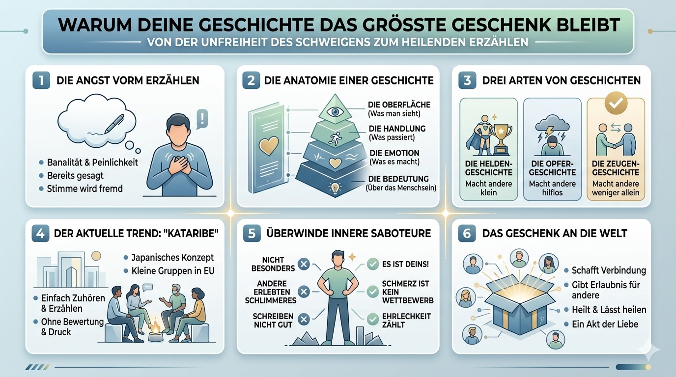 Infografik Warum deine Geschichte das größte Geschenk bleibt Infografik Warum deine Geschichte das größte Geschenk bleibt