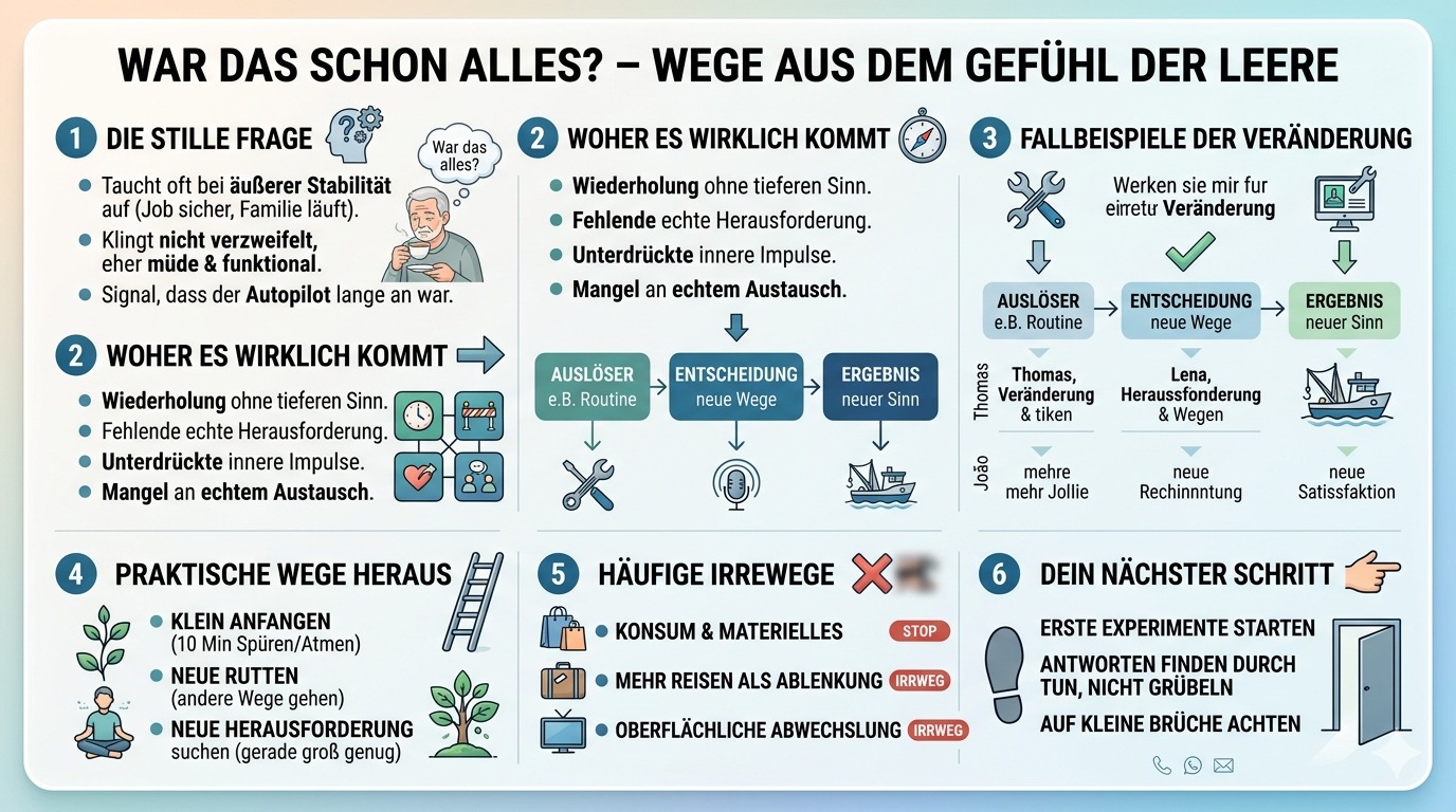 Infografik Warum fragst du ständig War das alles