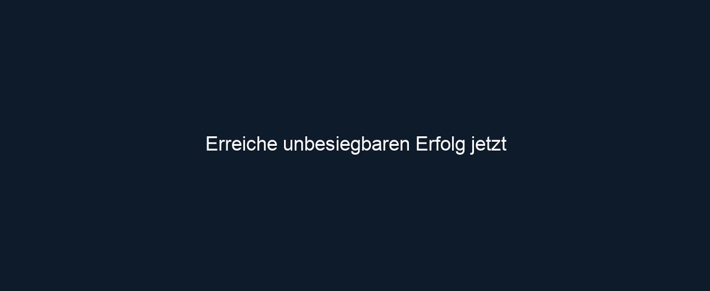 Erreiche unbesiegbaren Erfolg jetzt